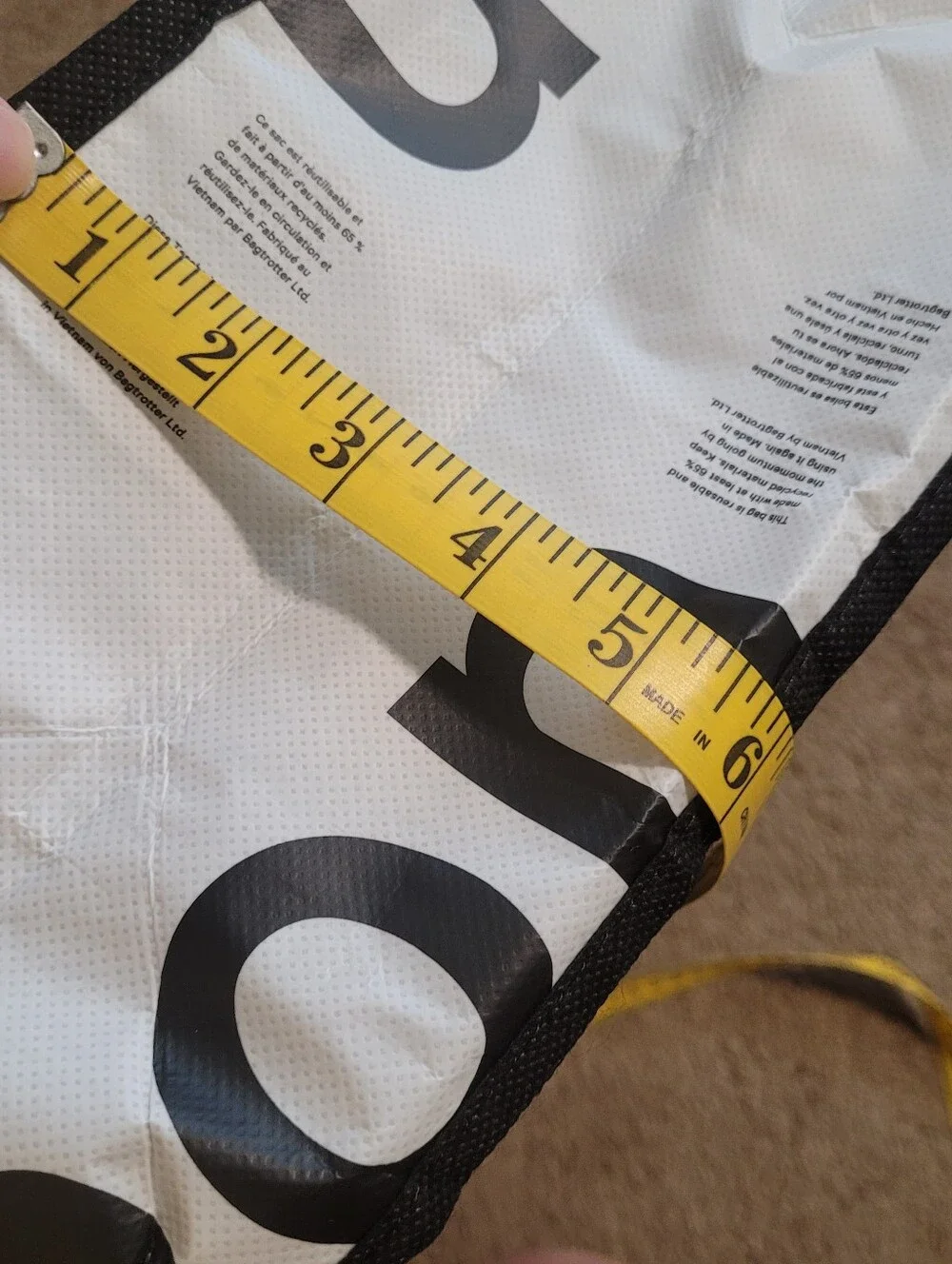 Lululemon Athletica Black ReusableTote Bag